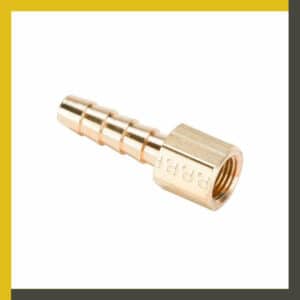 Conector hembra a espiga