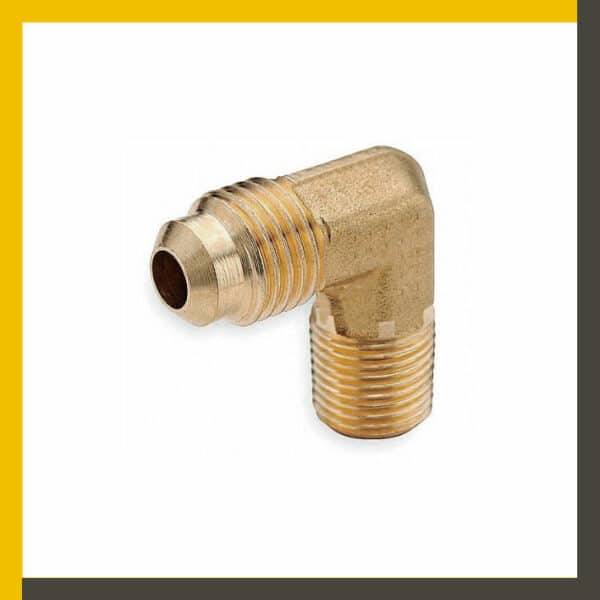 Conector codo 90º macho