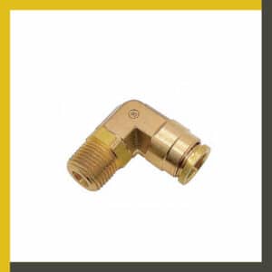 Conector codo 90° macho giratorio serie 169PTC
