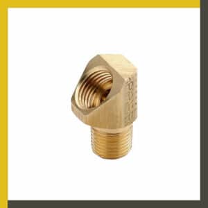 Conector codo 45°