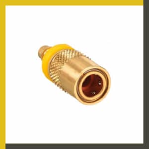Socket con espiga push lock recto
