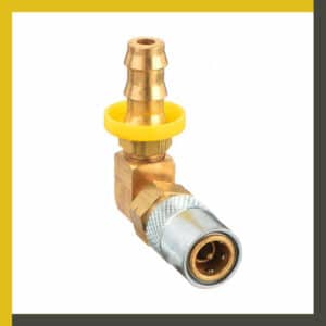 Socket con espiga push lok a 90º