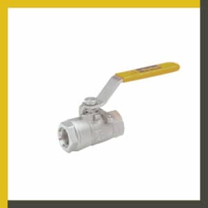 Válvula de bola con montaje en panel de presión máxima 2000PSI serie V502SS