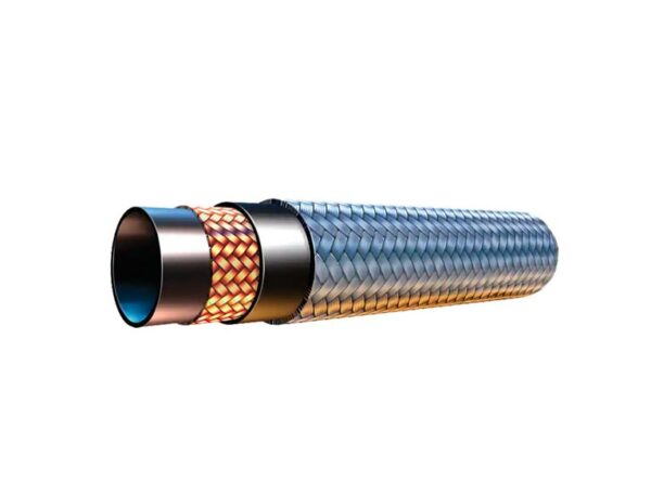 Manguera de una malla con cubierta de alambre de acero galvanizado - Imagen 2