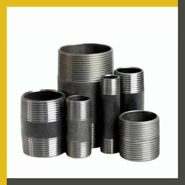 Niples de acero de 3/4"
