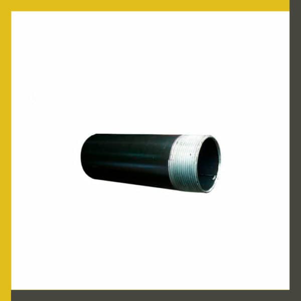 Tubería negra lisa cédula 40