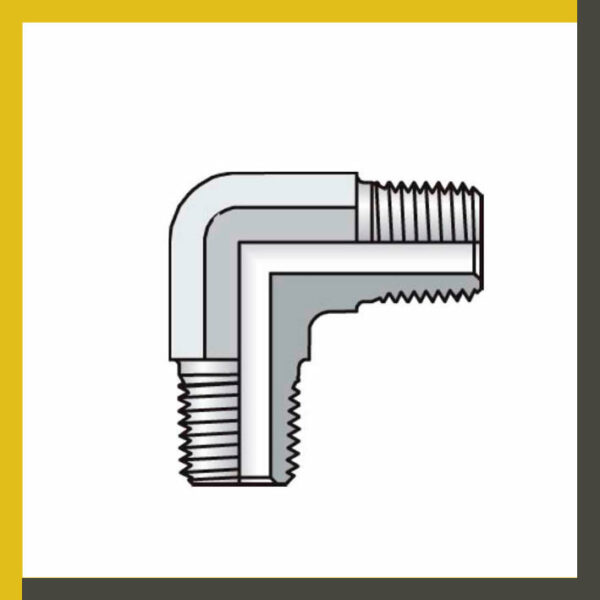 Codo 90º macho