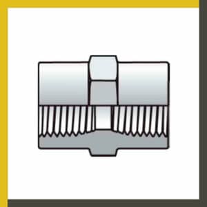 Cople hexagonal NPTF/NPTF